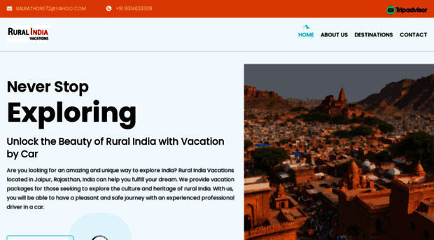 ruralindiavacations.com