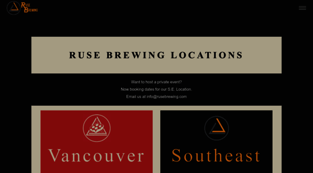 rusebrewing.com