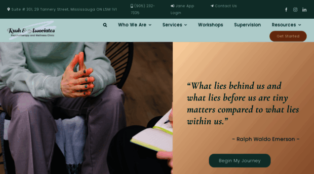 rushassociatestherapy.com