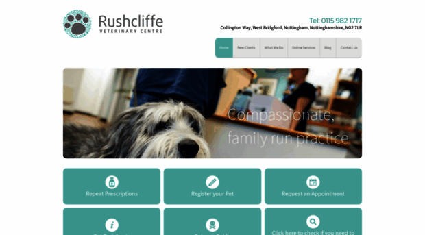 rushcliffevets.co.uk