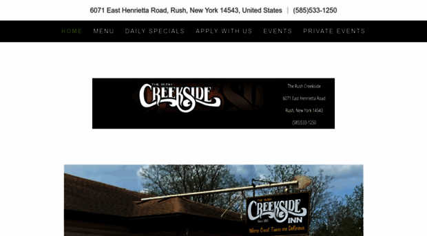 rushcreeksideinn.com