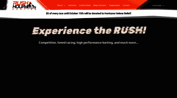 rushhourkarting.com