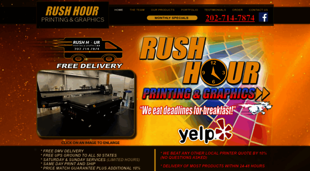 rushhourprinting.com