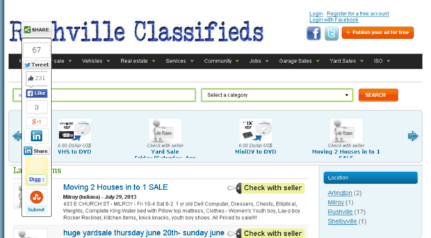 rushvilleclassifieds.com