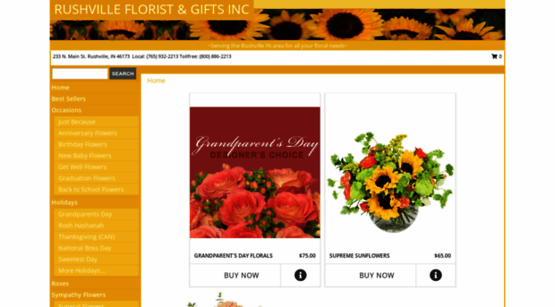 rushvilleflorist.com