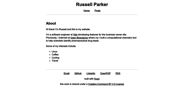 russellparker.me