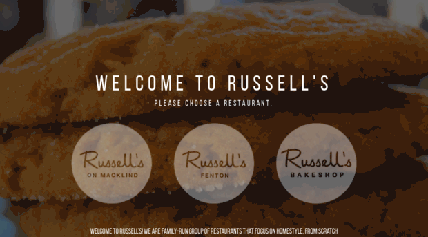 russellscafe.com