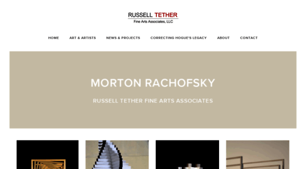 russelltetherfinearts.com