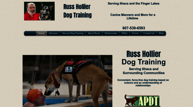 russhollierdogtraining.com