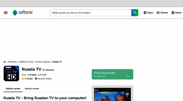 russia-tv.en.softonic.com
