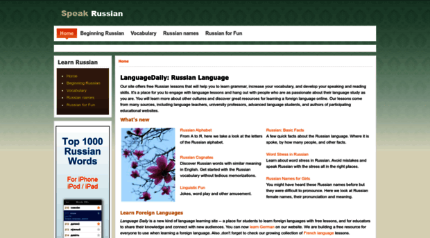 russian.languagedaily.com