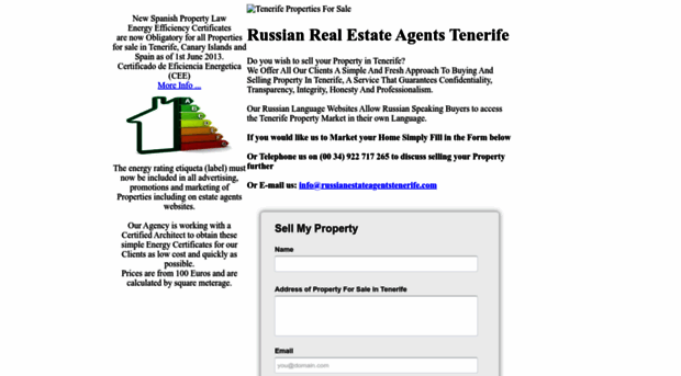 russianestateagentstenerife.com