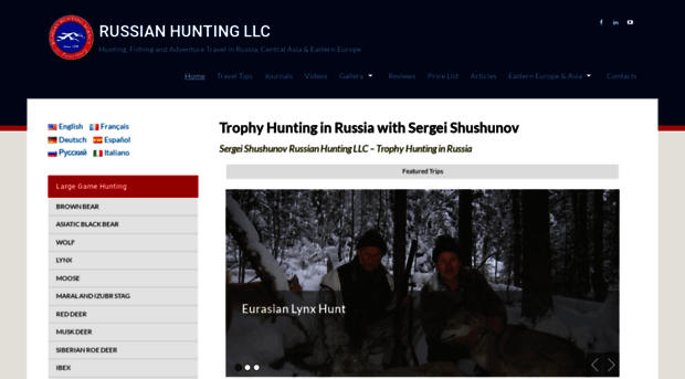 russianhunting.com