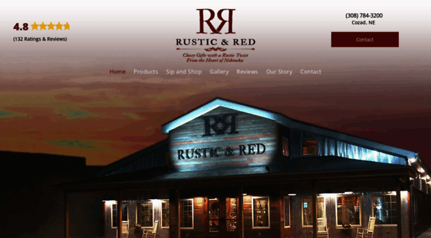 rusticandred.com