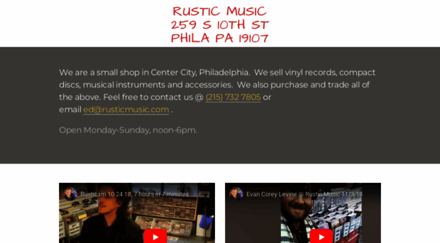 rusticmusic.com