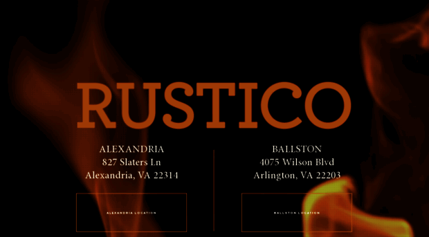 rusticorestaurant.com