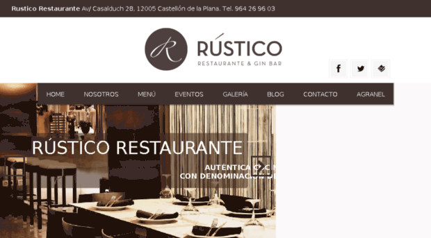 rusticorestaurante.com
