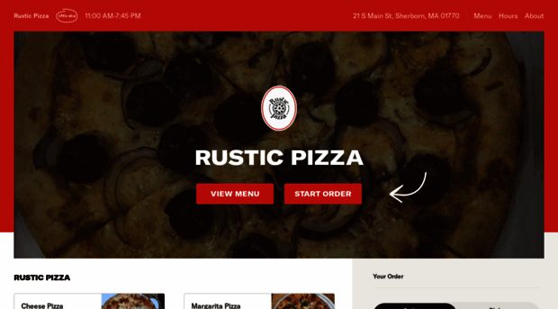 rusticpizzamenu.com