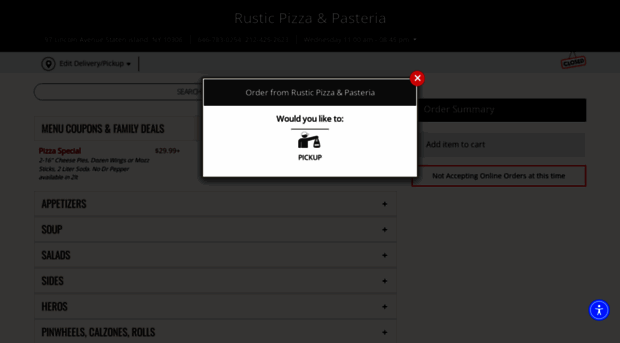 rusticpizzapasta.com