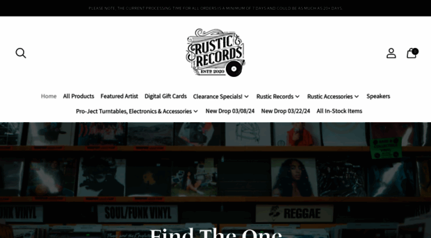 rusticrecordsonline.com