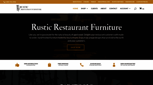 rusticrestaurantfurniture.com