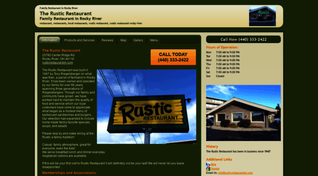 rusticrestaurantoh.com