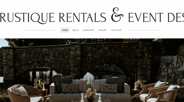 rustique-rentals.com