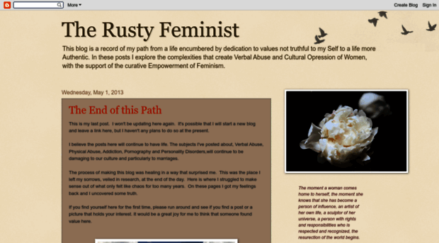 rustyfeminist.blogspot.com