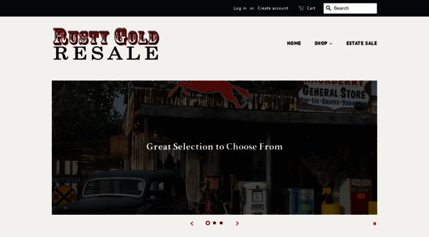 rustygoldresale.com