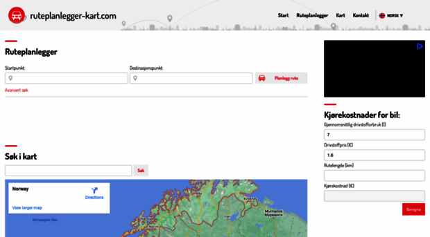 ruteplanlegger-kart.com