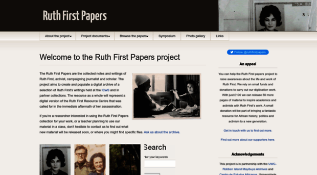 ruthfirstpapers.org.uk