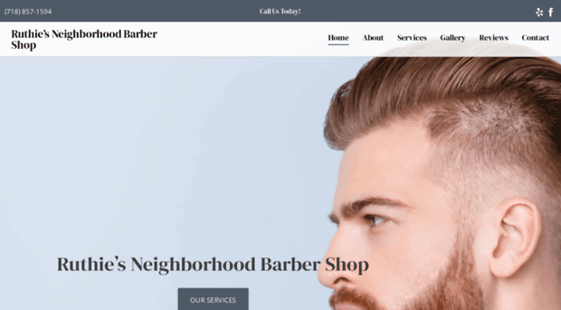 ruthiesneighborhoodbarber.com