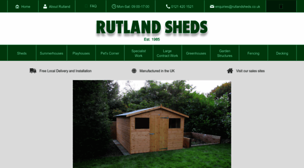 rutlandsheds.co.uk