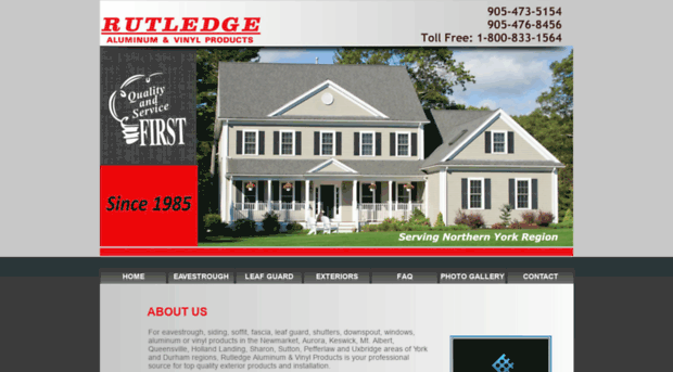 rutledgealuminum.com