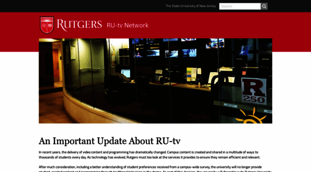 rutv.rutgers.edu