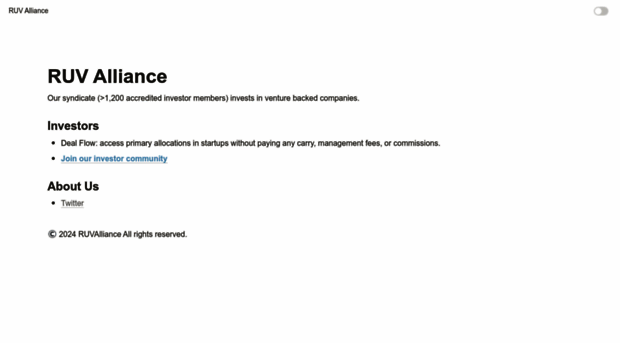 ruvalliance.com