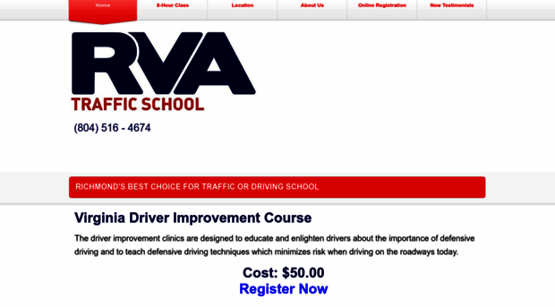 rvatrafficschool.com