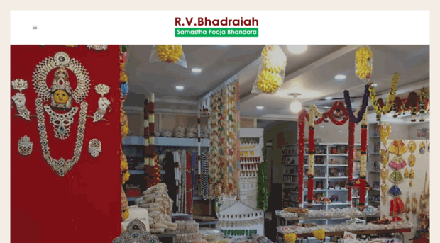 rvbhadraiahstores.com