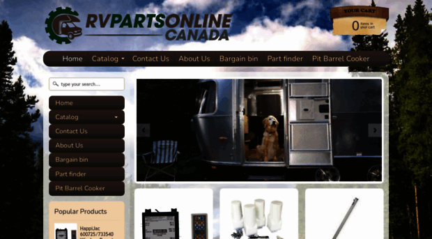 rvpartsonlinecanada.com