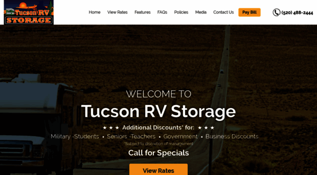 rvstoragetucson.com