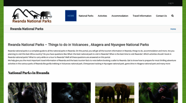 rwandanationalparks.com