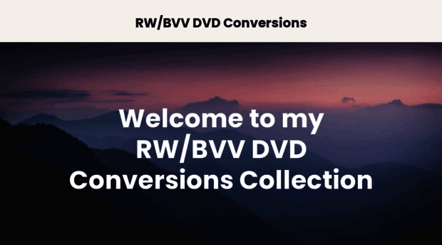 rwdvd.video.blog