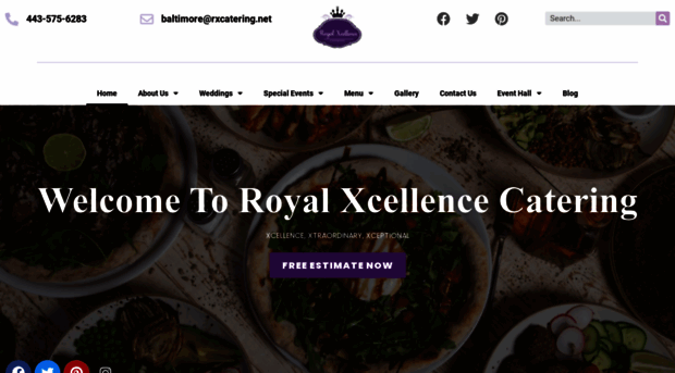 rxcateringbaltimore.net