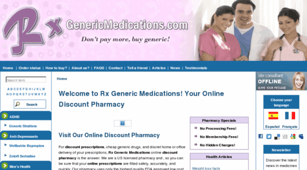 rxgenericmedications.com