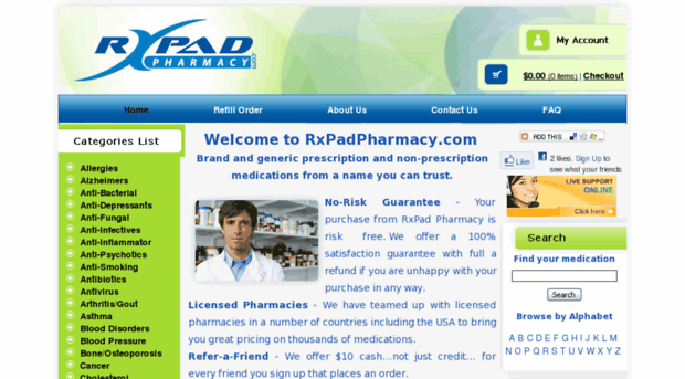 rxpadpharmacy.com