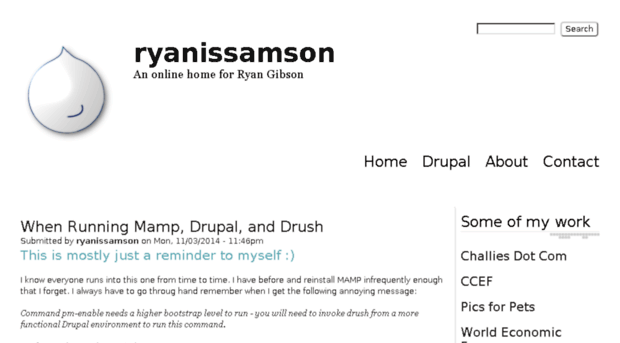 ryanissamson.drupalgardens.com