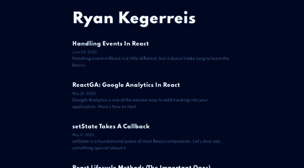 ryankegerreis.blog