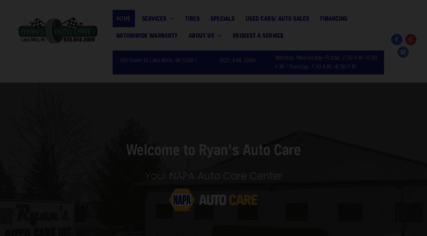 ryansautocare.com