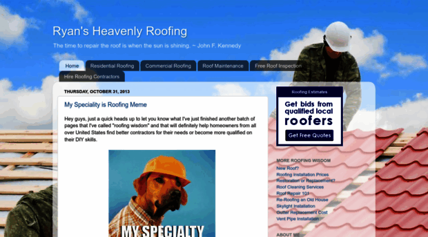 ryansheavenlyroofing.blogspot.com