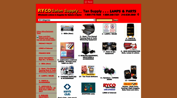 rycotansupplylampsandparts.com